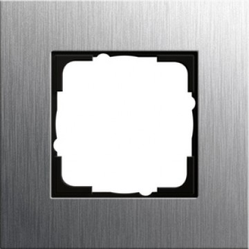 Gira Esprit cover frame stainless steel 	1-gang